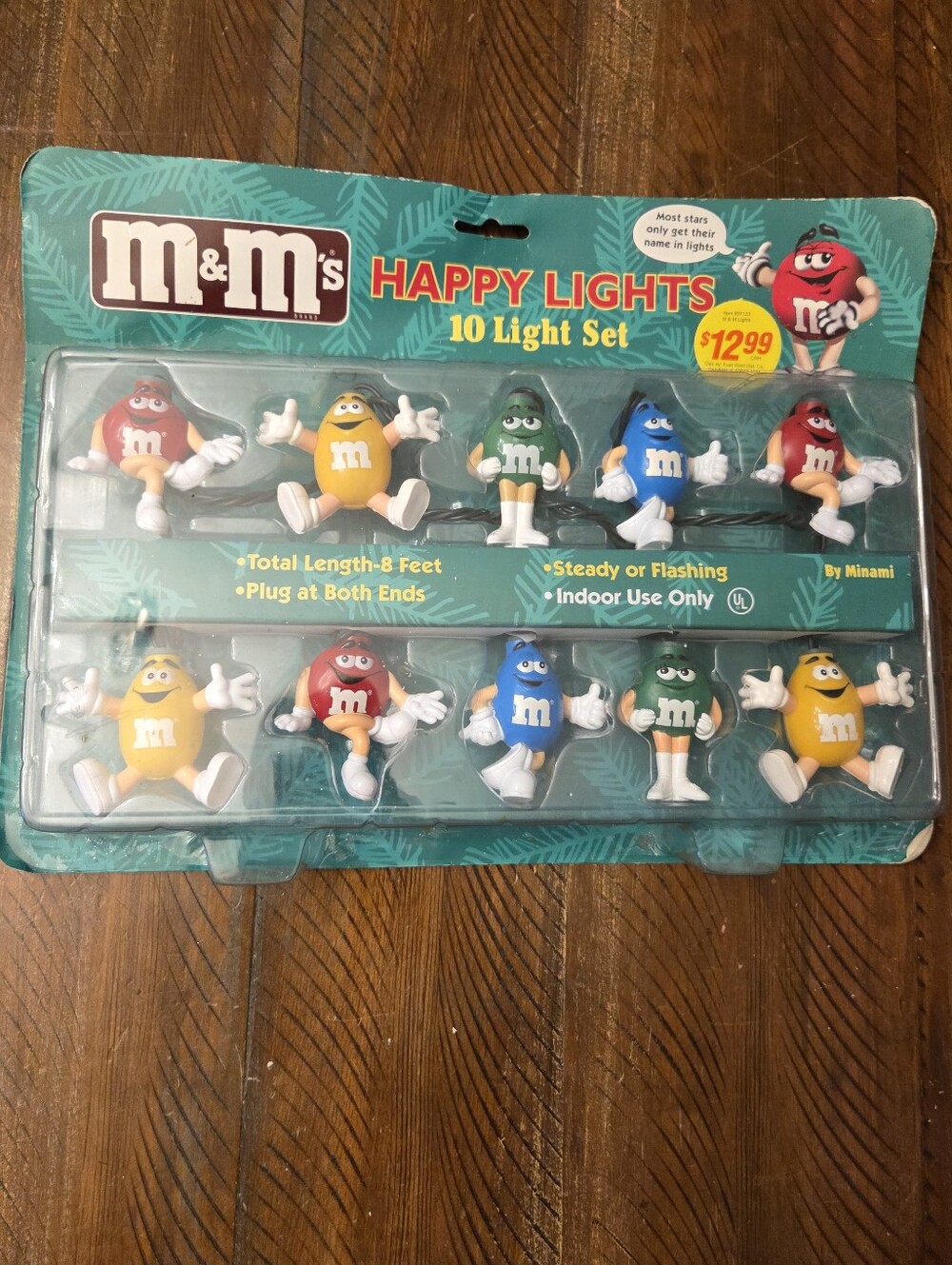 M&M'S Happy Lights String - Red, Yellow, Green, Blue